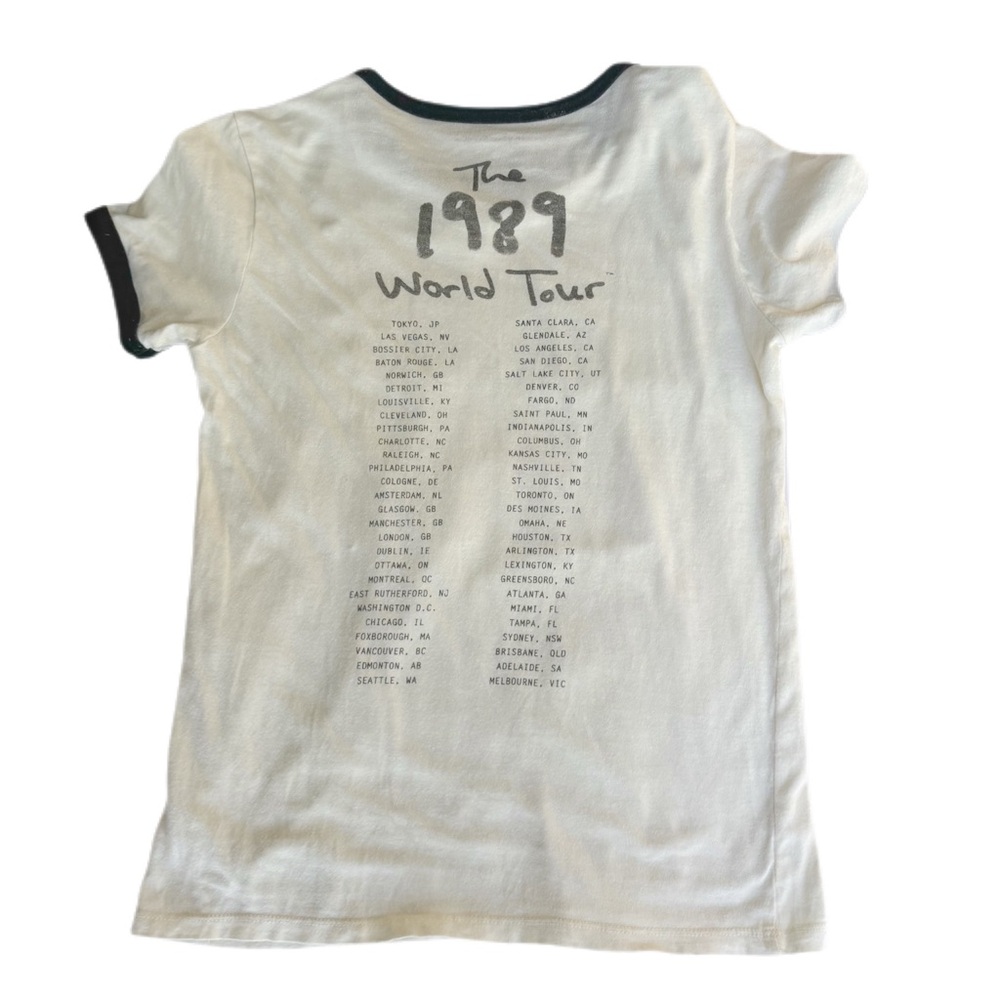Authentic Taylor Swift 1989 Tour Tshirt Size medium - Picture 4 of 5